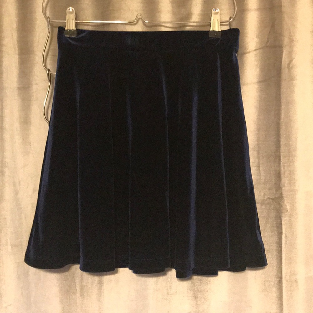 Nasty Gal Velvet skirt